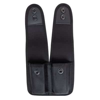 Etui na pasek na 2 magazynki CZARNE