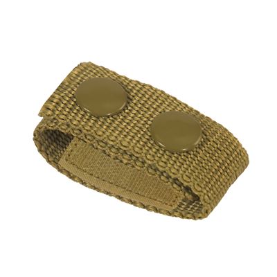 Paski do przypięcia do paska, 4 sztuki w opakowaniu COYOTE BROWN