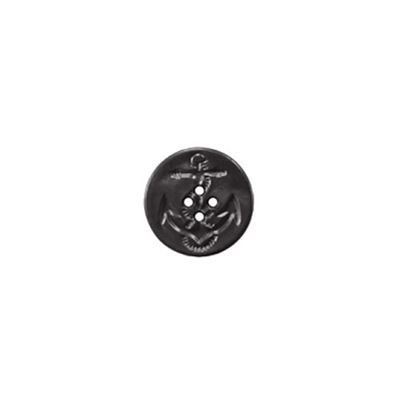 Plastikowy przycisk US NAVY dla PEACOAT BLACK