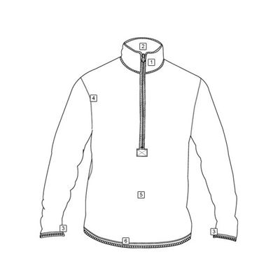 Koszulka ECWCS GEN III LEVEL 2 BLACK