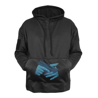 Bluza z kapturem CONCEALED CARRY CZARNA