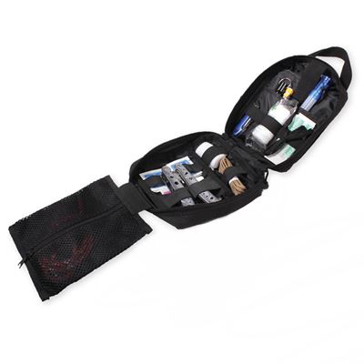 Etui medyczne na udę MOLLE MEDIC rozkładane CZARNE