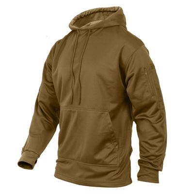 Bluza z kapturem CONCEALED CARRY COYOTE BROWN