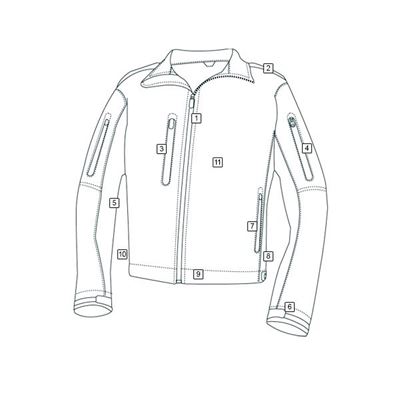 Kurtka 24-7 SERIES® LE SOFTSHELL SHORT BLACK