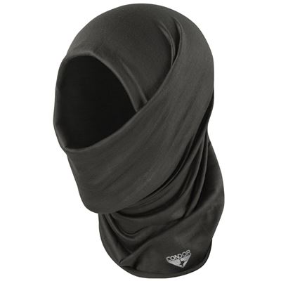 Szal MULTI-WRAP wielofunkcyjny CZARNY