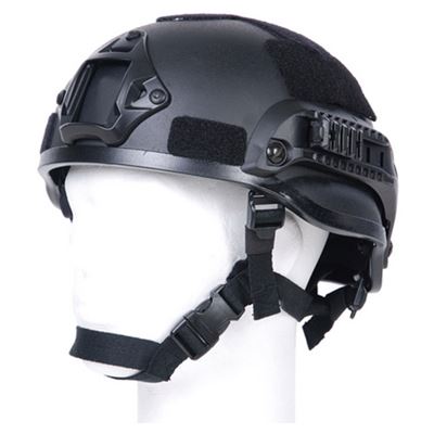 Kask MICH 2002 MODULAR kompletny CZARNY