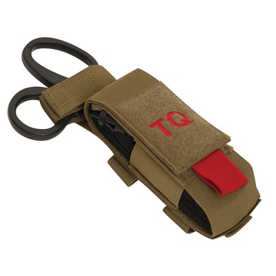 Etui MOLLE TQ na turniket i nożyce COYOTE