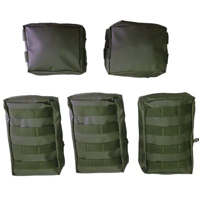 Plecak ARMY-X-TREME 70 l wodoodporny z kieszeniami ZIELONY
