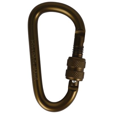 Karabina z blokadą zabezpieczającą 80 mm COYOTE ROTHCO 214 2