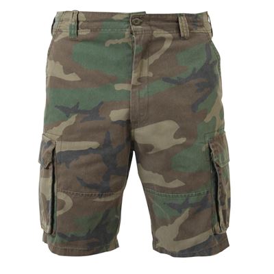 Szorty VINTAGE PARATROOPER WOODLAND