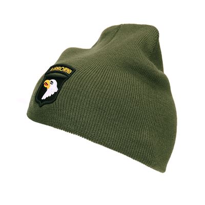 Czapka 101st AIRBORNE z dzianiny GREEN