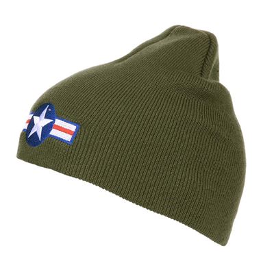 Dzianinowa czapka BEANIE WWII AIR FORCE GREEN