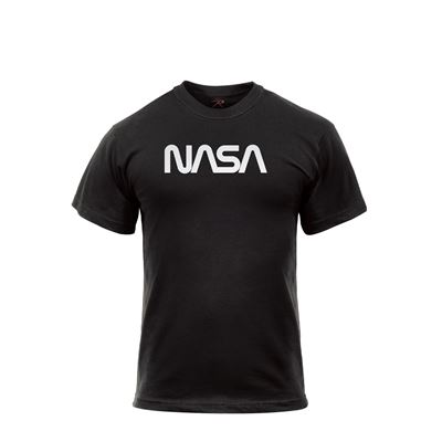 Koszulka z krótkim rękawem NASA CZARNA