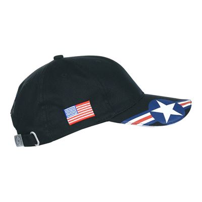 Czapka baseballowa US AIR FORCE CZARNA