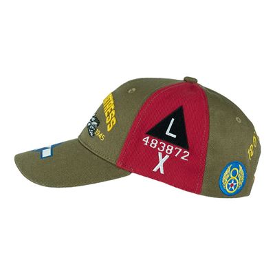 Czapka baseballowa B-17 ZIELONA FOSTEX 215061 5