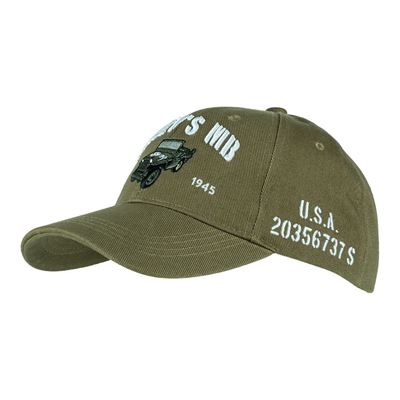 Czapka z daszkiem WILLY´S MB GREEN