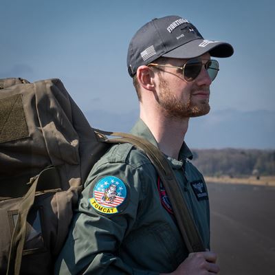 Czapka baseballowa F-16 FALCON SZARA FOSTEX 215066 11