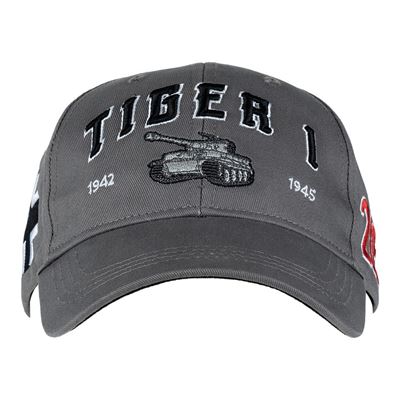 Czapka z daszkiem TIGER tank GREY