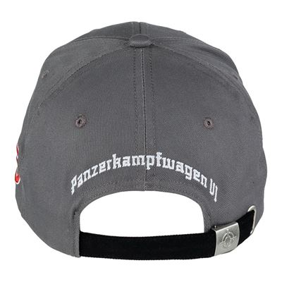 Czapka z daszkiem TIGER tank GREY