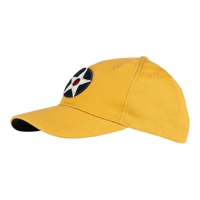 Czapka z daszkiem USAAC YELLOW