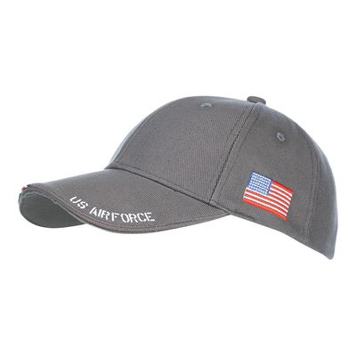 Czapka baseballowa US AIR FORCE SZARA FOSTEX 215083GRY 4