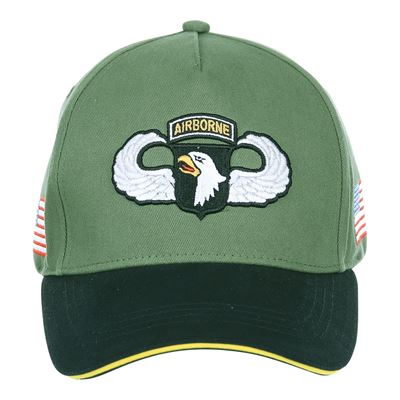 Czapka baseballowa 101st AIRBORNE WWII 3D