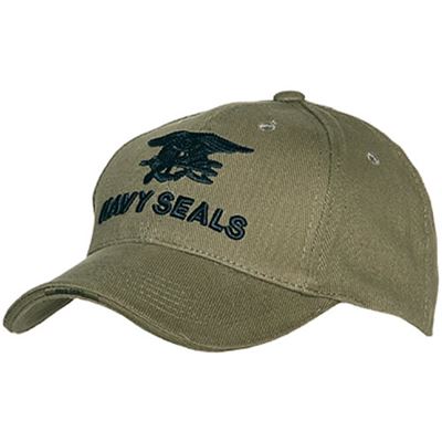Czapka z daszkiem NAVY SEALS ZIELONA