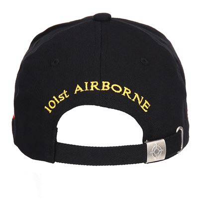 Czapka z daszkiem 101st AIRBORNE BLACK