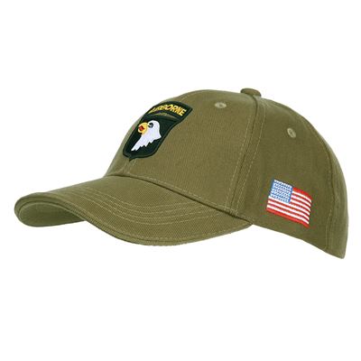Czapka z daszkiem 101st AIRBORNE GREEN