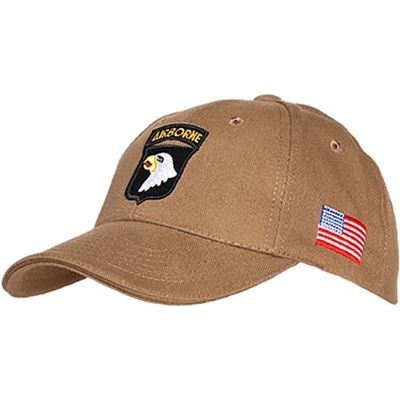 Czapka z daszkiem 101st AIRBORNE KHAKI