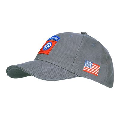 Czapka z daszkiem 82nd AIRBORNE GRAY