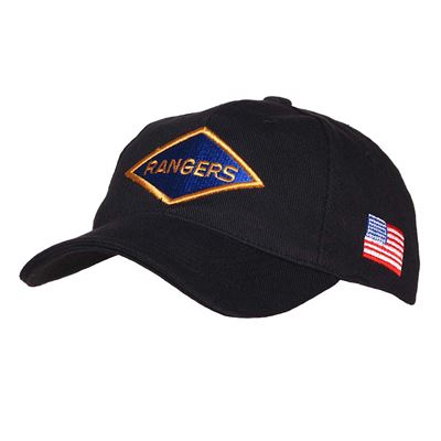 Czapka z daszkiem RANGERS BLACK