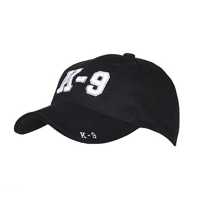 Czapka z daszkiem K-9 BLACK