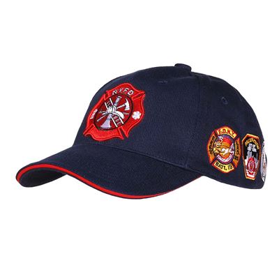 Czapka z daszkiem FIRE DEPARTMENT NY DARK BLUE