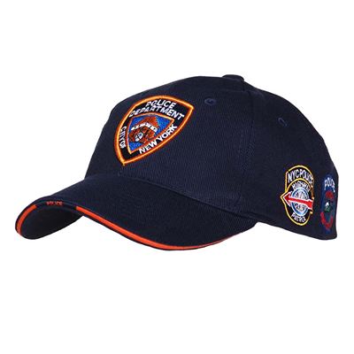 Czapka baseballowa NYPD CIEMNIEŻNIE NIEBIESKA