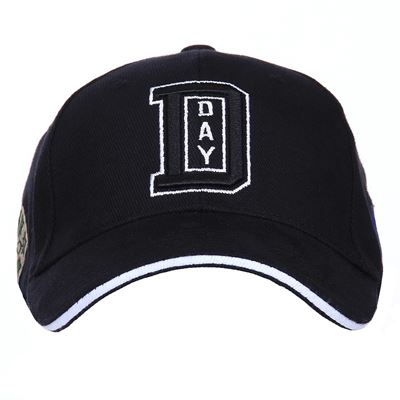 Czapka baseballowa D-DAY CZARNA