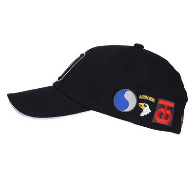 Czapka baseballowa D-DAY CZARNA