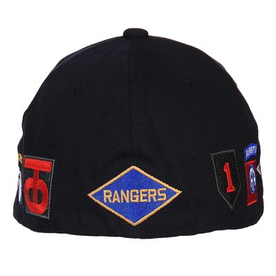 Czapka baseballowa D-DAY CZARNA
