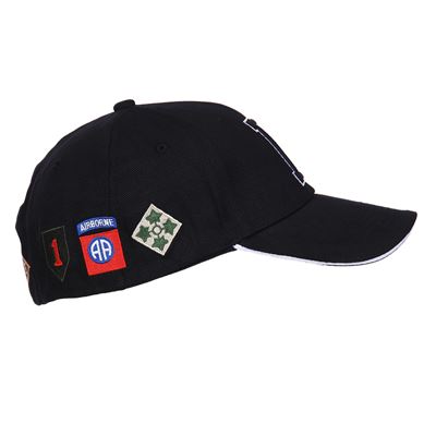 Czapka baseballowa D-DAY CZARNA