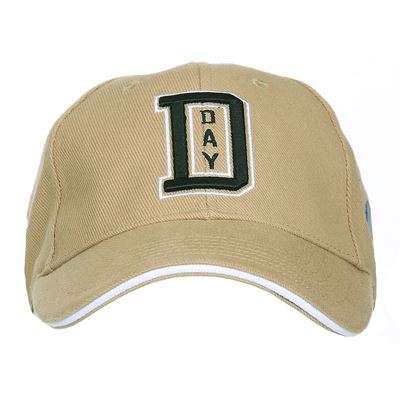 Czapka baseballowa D-DAY PÍSKOVÁ