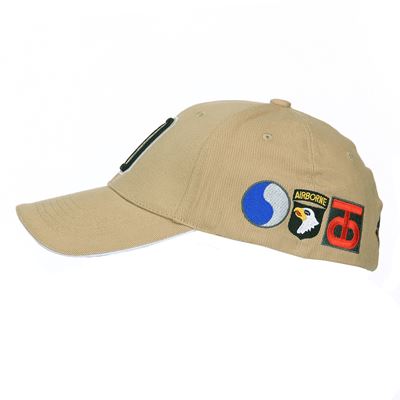 Czapka baseballowa D-DAY PÍSKOVÁ