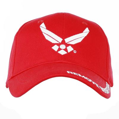 Czapka baseballowa Remove Before Flight CZERWONA