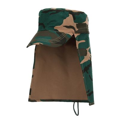 Czapka LEGION z ochroną karku WOODLAND