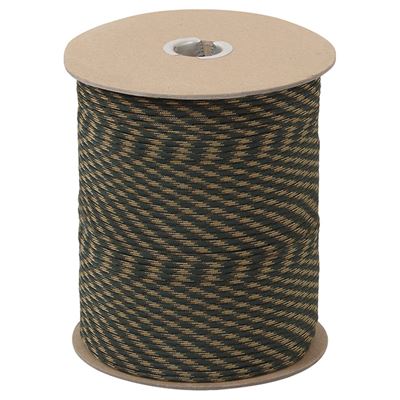 Sznur PARACORD nylon 550LB na szpulce ø 4 mm / 300 m WOODLAND