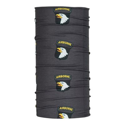 Wielofunkcyjny szalik 101st AIRBORNE Coolmax GREY