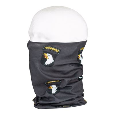 Wielofunkcyjny szalik 101st AIRBORNE Coolmax GREY