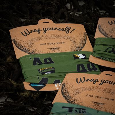 Wielofunkcyjny szalik D-DAY SCREAMING EAGLES Coolmax GREEN