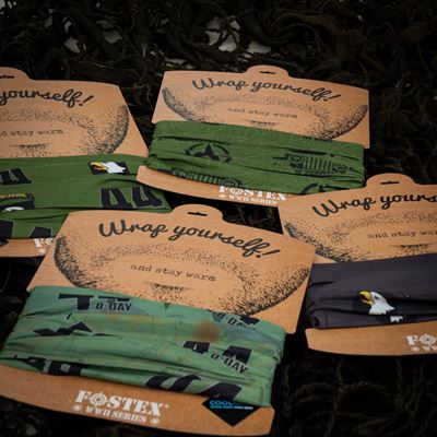 Wielofunkcyjny szalik D-DAY SCREAMING EAGLES Coolmax GREEN