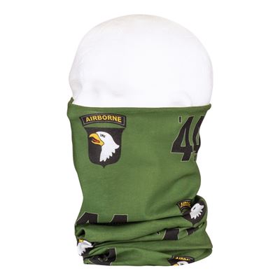 Wielofunkcyjny szalik D-DAY SCREAMING EAGLES Coolmax GREEN