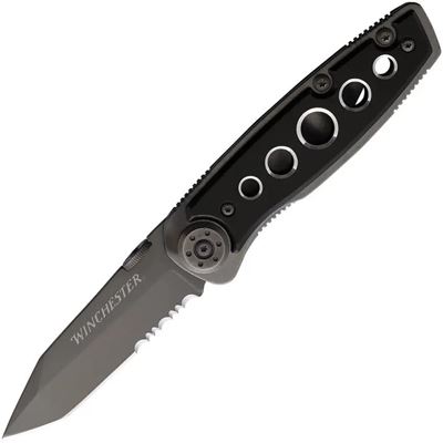 Nóż składany PARFIVE tanto blade combined edge BLACK